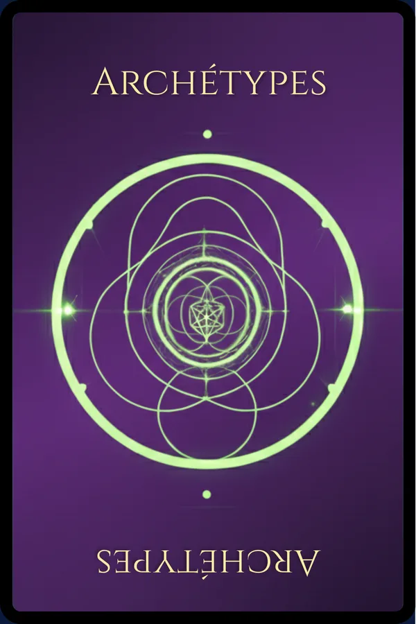 Dos de carte, famille Archétypes, Oracle Oradia